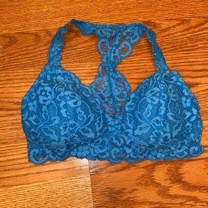 Blue bralette
